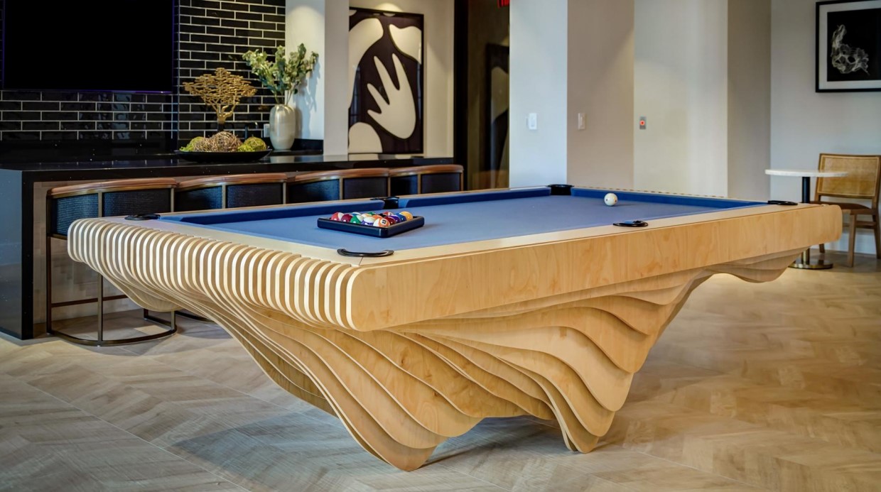 Billard table by Daniel Brandt and Billards by Brandt