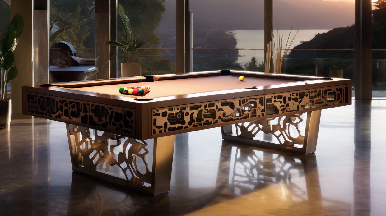 Billard table by Daniel Brandt and Billards by Brandt